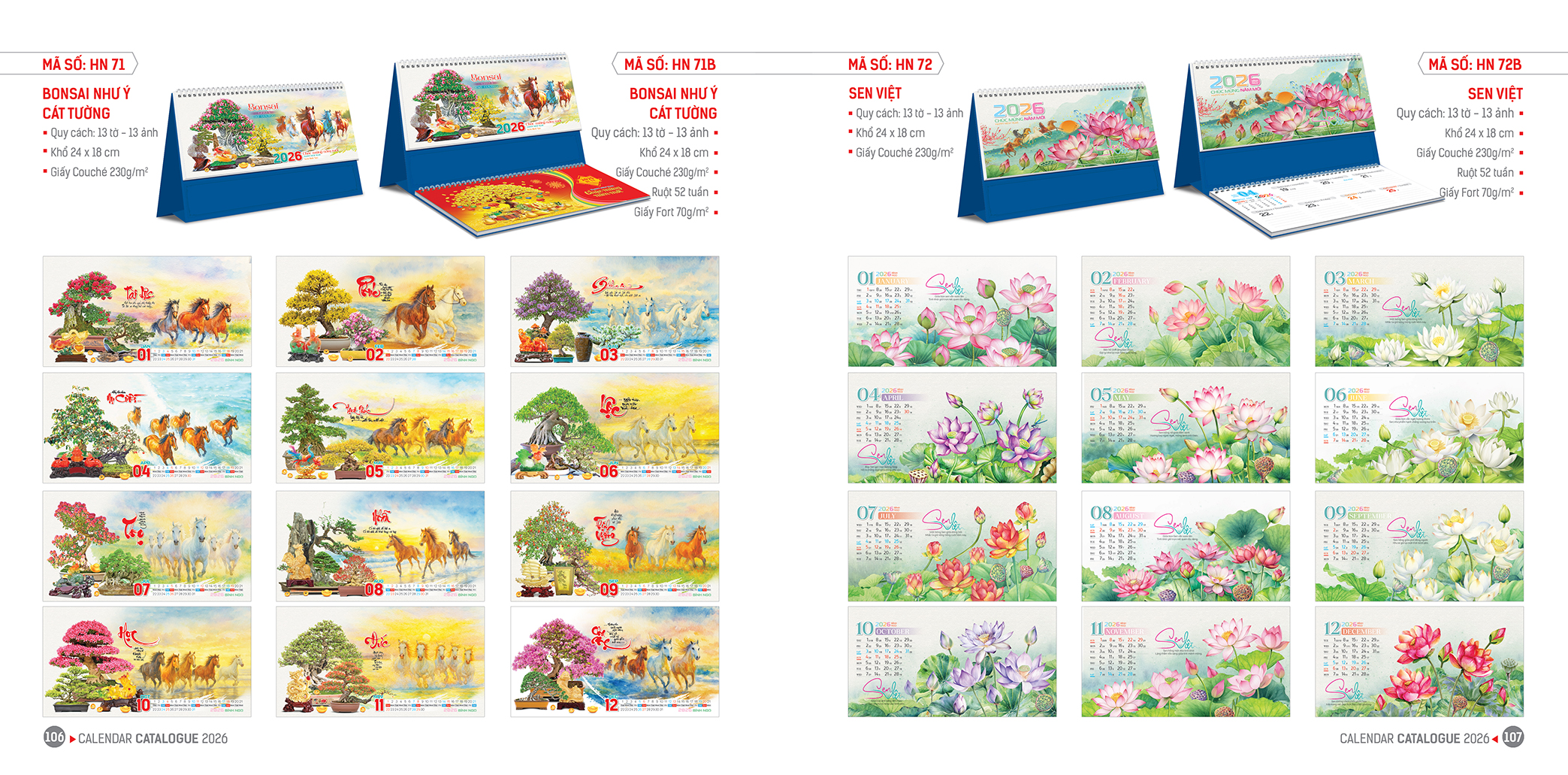 lịch bàn HN 57-58