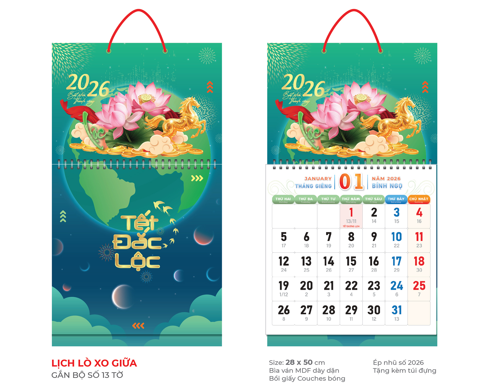 lò xo giữa 2026 xanh lá