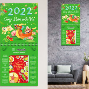 LỊCH BÌA MANULIFE 2022